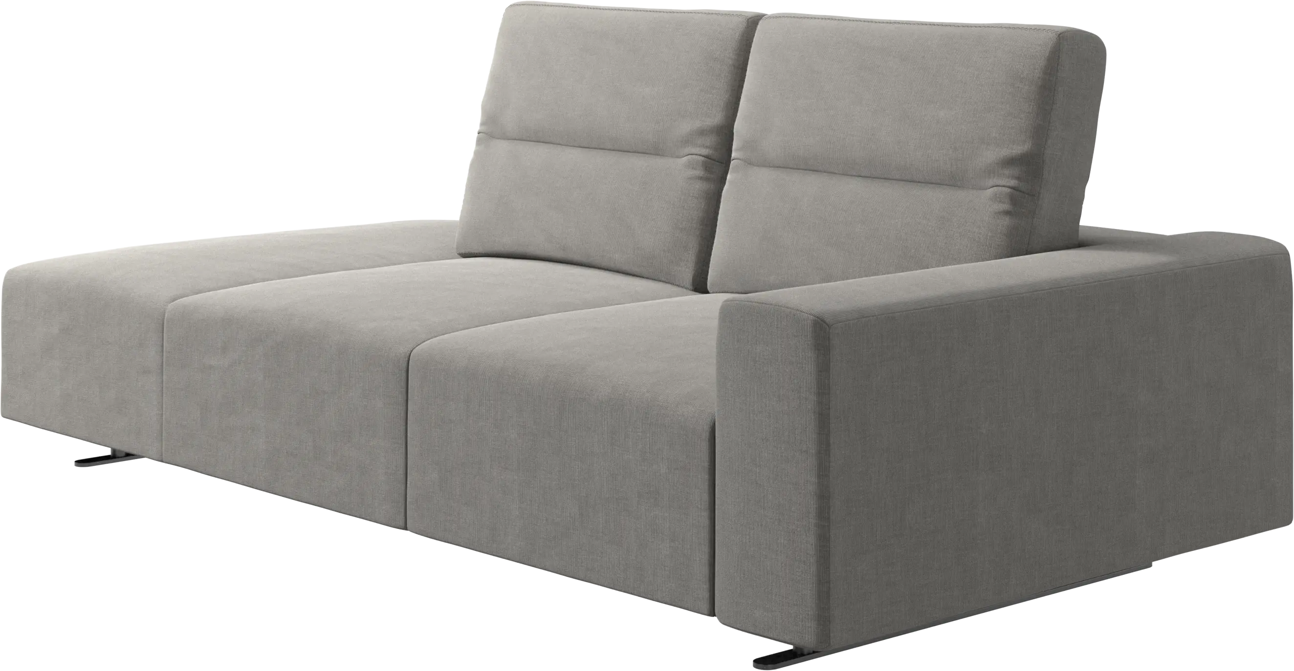 BoConceptソファ Hampton コーナーソファ （リクライニング機能＆左収納付き